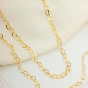 Choker Colar Elo Coraão